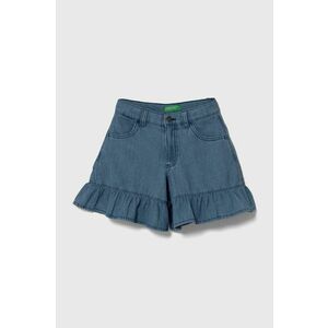 United Colors of Benetton pantaloni scurti din denim pentru copii neted imagine