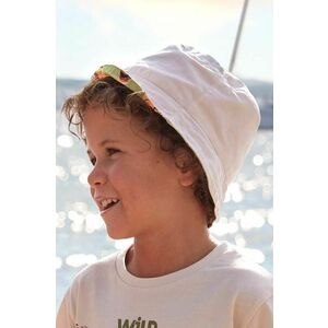 Mayoral pălărie reversibilă pentru copii culoarea verde imagine
