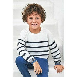 Mayoral pulover de bumbac pentru copii culoarea albastru marin, light imagine