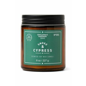 Gentelmen's Hardware lumanare parfumata de soia Smoke & Cypress 227 g imagine