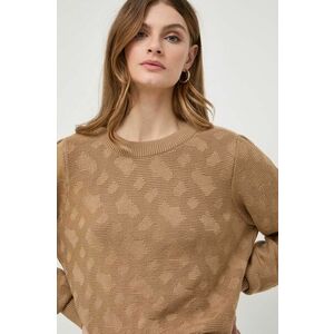 BOSS pulover de lână femei, culoarea bej 50511858 imagine