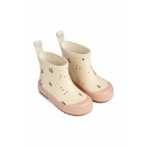 Liewood cizme copii Tekla Printed Rainboot culoarea roz imagine