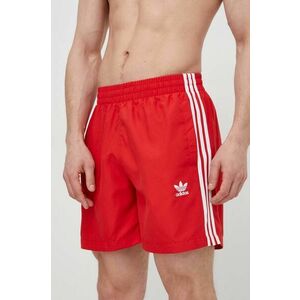 adidas Originals pantaloni scurți de baie culoarea roșu IT8654 imagine