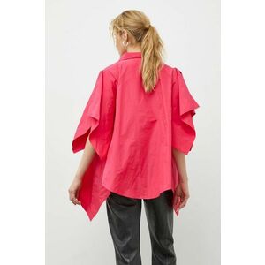 MMC STUDIO bluza femei, culoarea roz, neted imagine