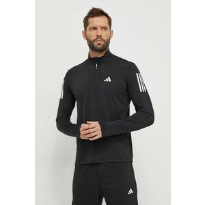 adidas Performance hanorac de jogging Own the Run culoarea negru, cu imprimeu IN1490 imagine