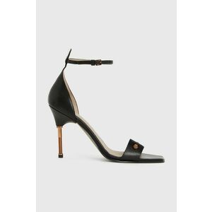 AllSaints sandale de piele Betty Sandal culoarea negru, WF568Z imagine