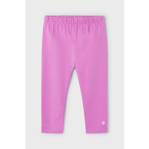 Mayoral leggins 3/4 copii culoarea roz, neted imagine
