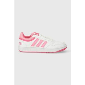 adidas Originals sneakers pentru copii HOOPS 3.0 K culoarea roz imagine
