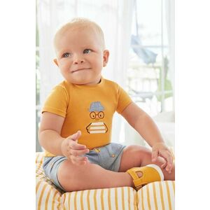 Mayoral Newborn compleu bebe culoarea galben imagine
