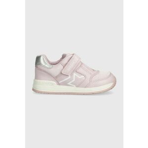 Geox sneakers pentru copii RISHON culoarea roz imagine