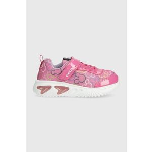 Geox sneakers pentru copii ASSISTER culoarea roz imagine