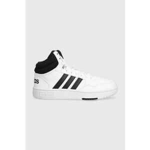 adidas Originals sneakers pentru copii HOOPS 3.0 MID K culoarea alb imagine