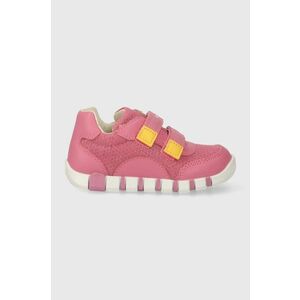 Geox sneakers pentru copii IUPIDOO culoarea roz imagine