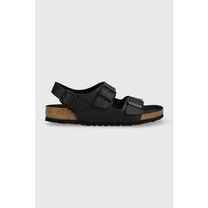 Birkenstock sandale Milano bărbați, culoarea negru, 1024997 1024997-Black imagine