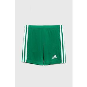 Adidas Performance pantaloni scurti copii SQUAD 21 culoarea verde, talie reglabila imagine