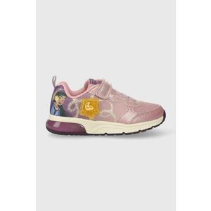 Geox sneakers pentru copii culoarea roz imagine