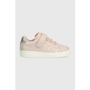 Geox sneakers pentru copii ECLYPER culoarea roz imagine