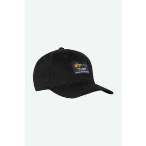 Alpha Industries șapcă culoarea negru, cu imprimeu 128934.03-black imagine