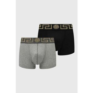 Versace boxeri 2-pack barbati, culoarea negru imagine