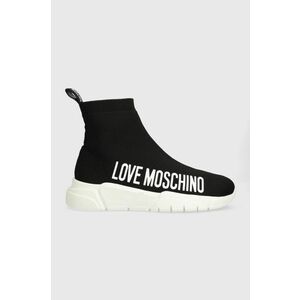 Love Moschino sneakers culoarea negru JA15433G1IIZ6000 imagine