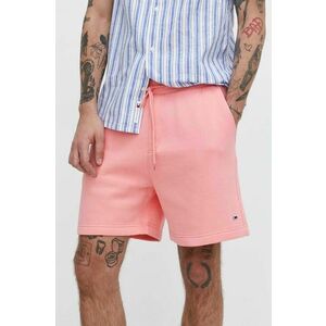 Tommy Jeans pantaloni scurți bărbați, culoarea roz DM0DM18978 imagine