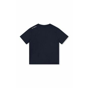 Karl Lagerfeld tricou de bumbac pentru copii culoarea albastru marin, cu imprimeu imagine