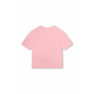 Marc Jacobs tricou de bumbac pentru copii culoarea roz, cu imprimeu imagine