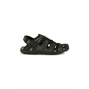 Geox sandale UOMO SANDAL STRADA barbati, culoarea negru, U4524C 000ME C9999 imagine