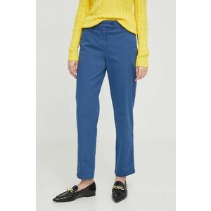 United Colors of Benetton pantaloni femei, drept, high waist imagine