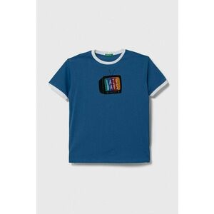 United Colors of Benetton tricou de bumbac pentru copii modelator imagine