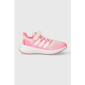 adidas sneakers pentru copii FortaRun 2.0 EL K culoarea roz imagine