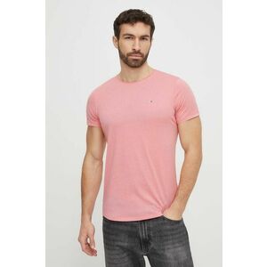 Tommy Jeans tricou culoarea roz, uni DM0DM09586 imagine