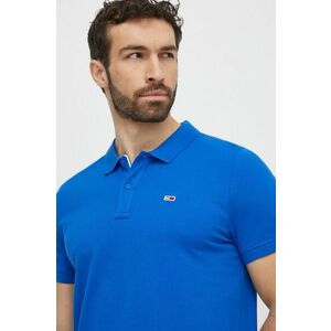 Tommy Jeans polo de bumbac neted imagine