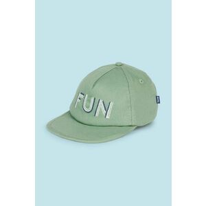 Mayoral șapcă din bumbac pentru copii culoarea verde, cu imprimeu imagine