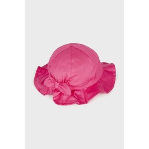 Mayoral pălărie din bumbac pentru copii culoarea roz, bumbac imagine