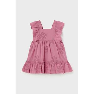 Mayoral rochie bebe culoarea roz, mini, evazati imagine