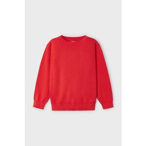 Mayoral pulover de bumbac pentru copii culoarea rosu, light imagine