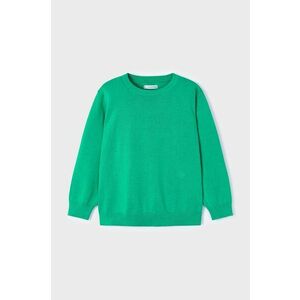 Mayoral pulover de bumbac pentru copii culoarea verde, light imagine