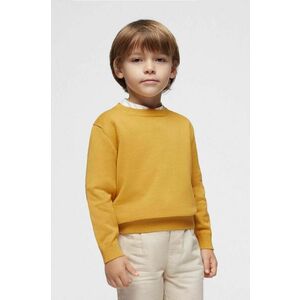 Mayoral pulover de bumbac pentru copii culoarea galben, light imagine