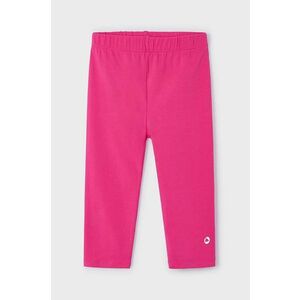 Mayoral leggins 3/4 copii culoarea roz, neted imagine