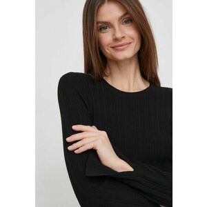 Sisley pulover femei, culoarea negru imagine