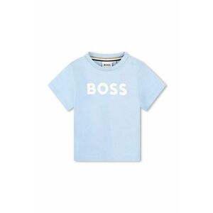 BOSS tricou din bumbac pentru bebelusi cu imprimeu imagine