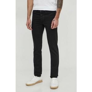 Sisley jeansi barbati, culoarea negru imagine