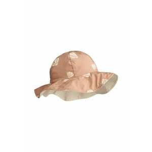 Liewood pălărie reversibilă pentru copii Amelia Reversible Sun Hat culoarea bej imagine