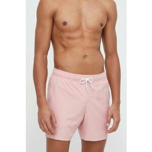 Hollister Co. pantaloni scurti de baie culoarea roz imagine