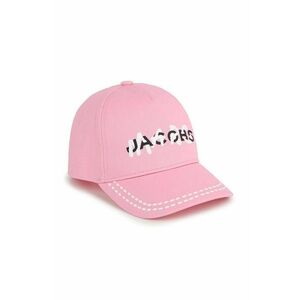 Marc Jacobs șapcă din bumbac pentru copii culoarea roz, cu imprimeu imagine