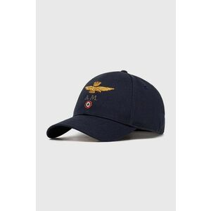 Aeronautica Militare șapcă de baseball din bumbac culoarea albastru marin, cu imprimeu imagine
