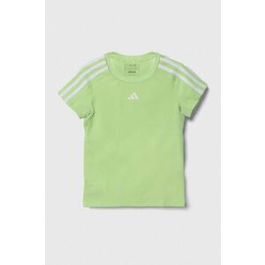 adidas tricou copii culoarea verde imagine