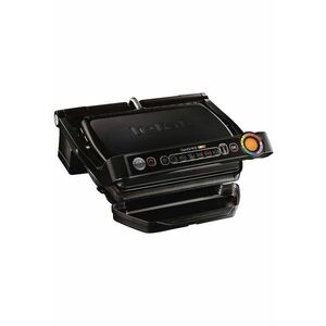Gratar electric OptiGrill - 2000W - 6 programe automate de gatit - Senzor automat pentru gatit - Placi detasabile - Negru imagine