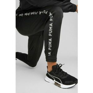 Pantaloni sport cu snur de ajustare si imprimeu imagine